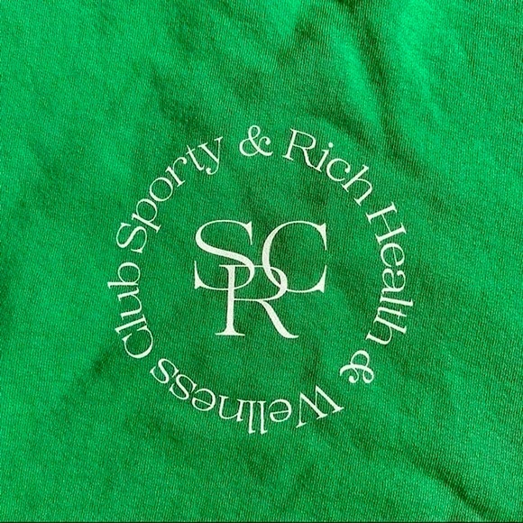 Sporty & Rich (Big Green Capsule Collection) - Emerald Green Crewneck Sweater - Picture 2 of 5